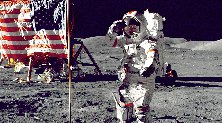 Hombre en la luna